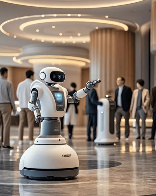 德泰高科推出robotcs大堂經理機器人